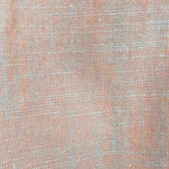 Azzaro Button Down Shirt Mens XXL Iridescent Blue Gray Pink Fine Cotton Pocket - Picture 6 of 12